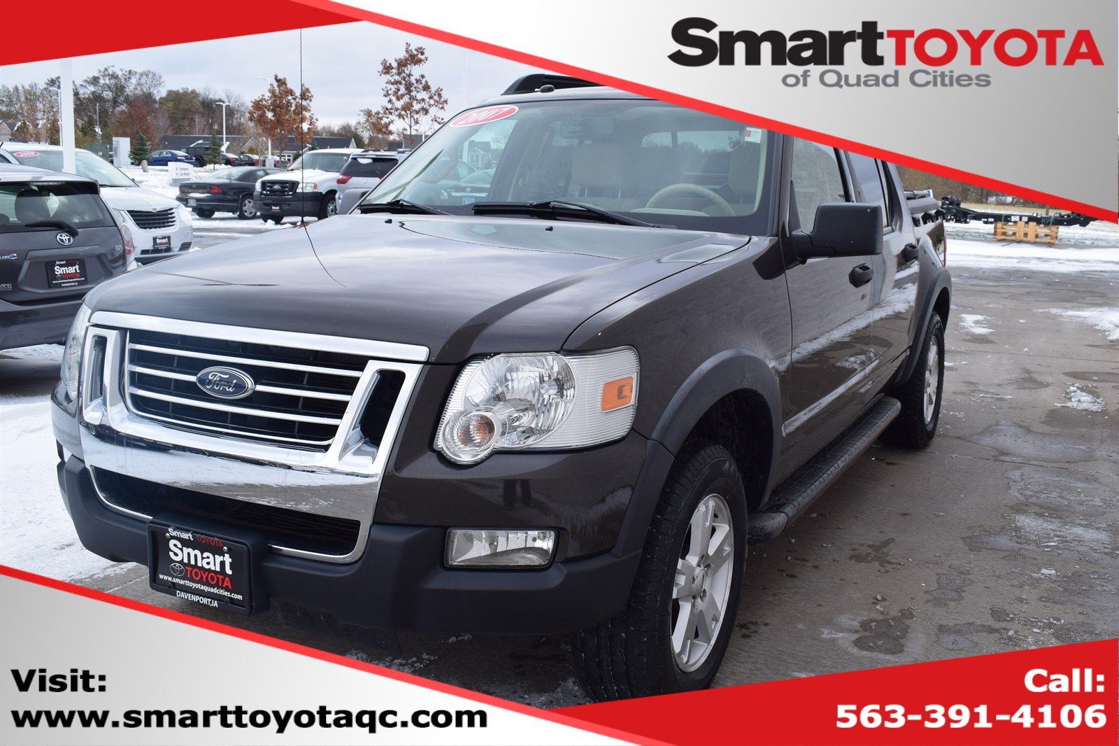 Pre Owned 2007 Ford Explorer Sport Trac 4wd