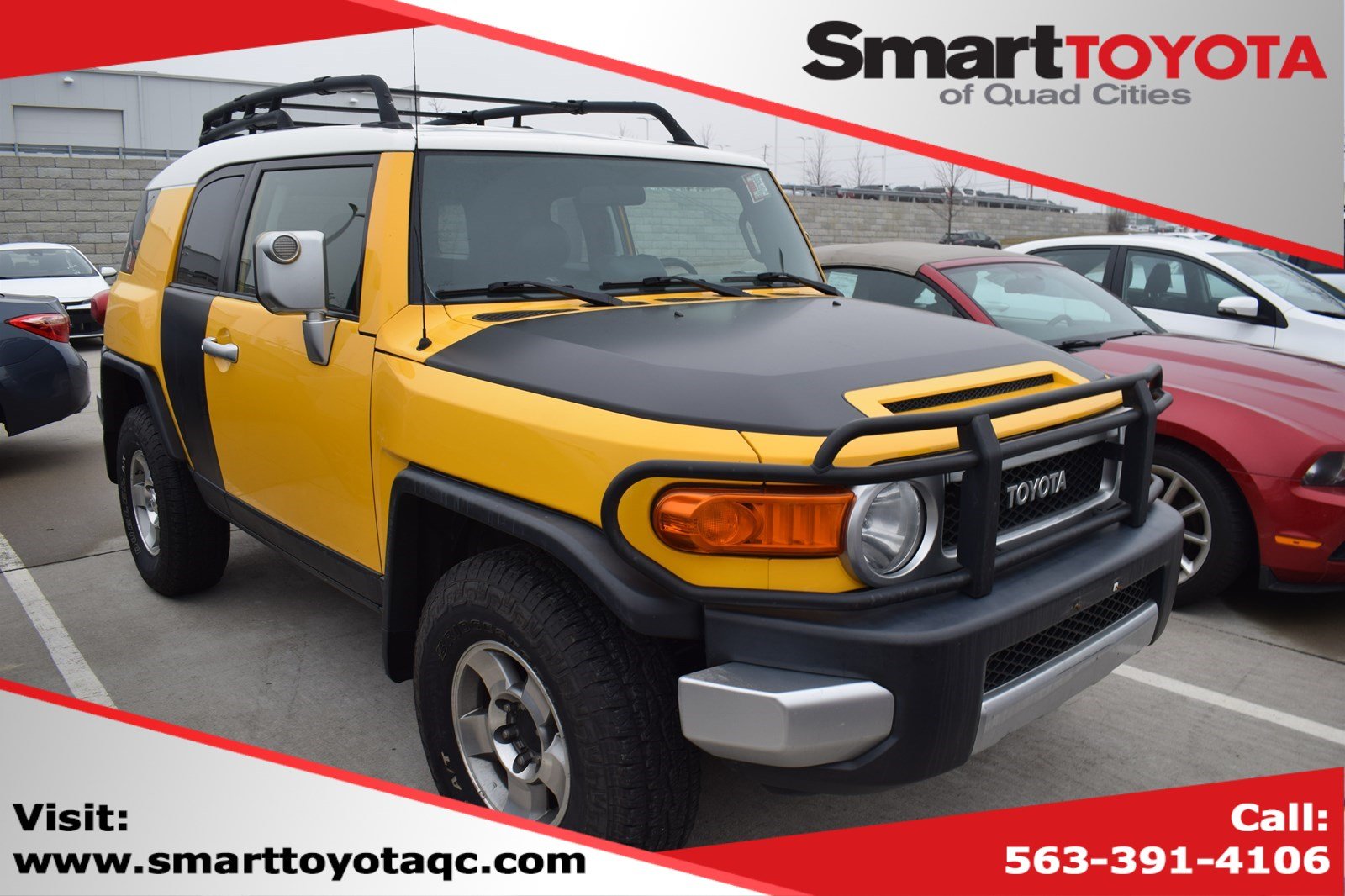 Pre Owned 2008 Toyota Fj Cruiser Base In Davenport P1684a Smart